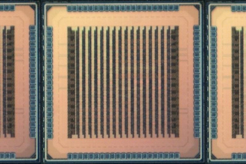 MIT researchers have developed a novel chip that can compute complex quantum-proof encryption schemes efficiently enough to protect low-power “internet of things” (IoT) devices. Credit: Massachusetts Institute of Technology