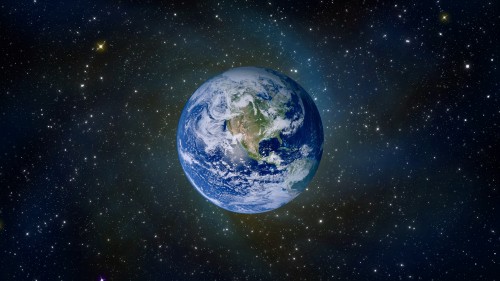 Planet Earth from space
