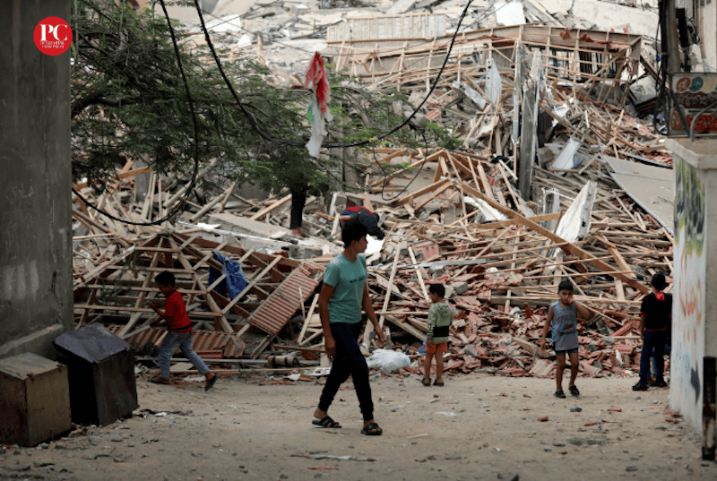 Israeli airstrikes on besieged Gaza continue. (Photo: Mahmoud Ajjour, The Palestine Chronicle) &nbsp;