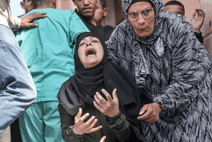   Israel carried out a horrific massacre in Beit Lahia. (Photo: via social media, QNN)