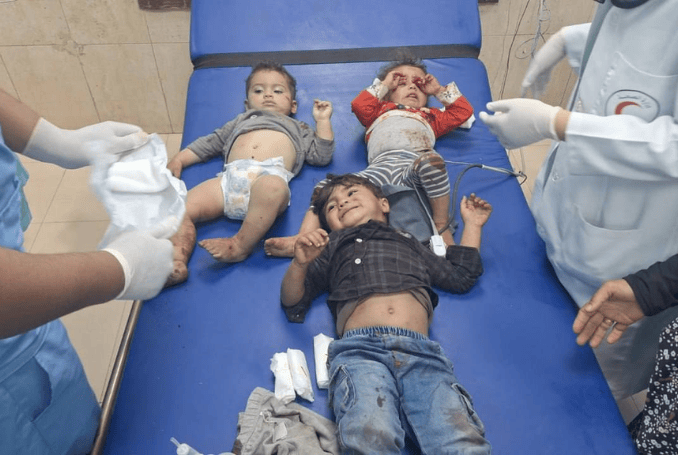 Israel continued to carry out massacres in Gaza. (Photo: Social media, via QNN)