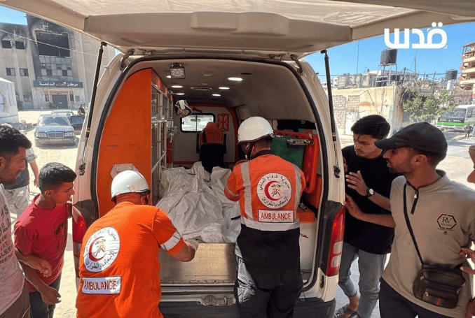   Israel continued to carry out massacres in Gaza. (Photo: via QNN)